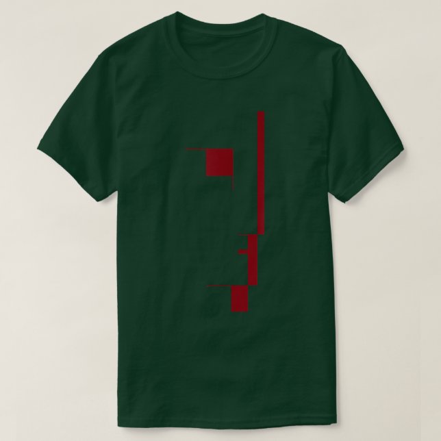 Camiseta Bauhaus Profile  (Diseño del anverso)