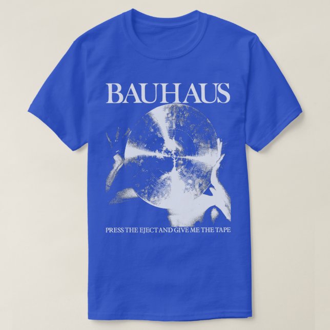 Camiseta Bauhaus Pulse El Proyecto Y Dame La Cinta (Diseño del anverso)