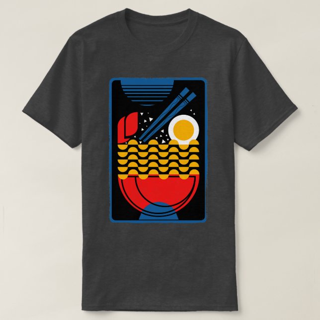CAMISETA BAUHAUS RAMEN (Diseño del anverso)
