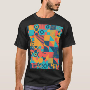 Camiseta Bauhaus Retro: música geométrica de los años 70
