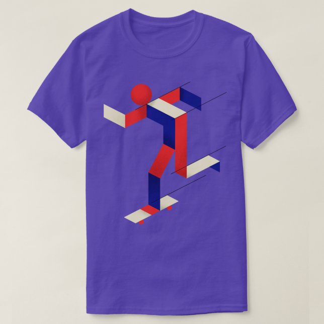 Camiseta Bauhaus Skater 1 (Diseño del anverso)
