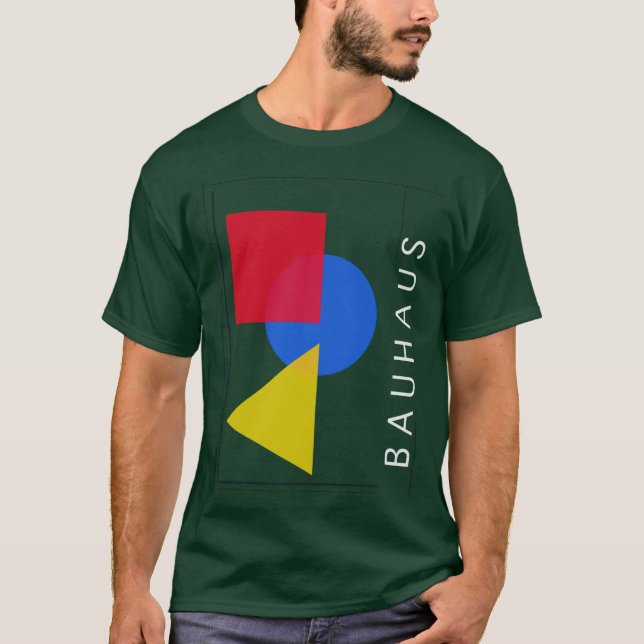 Camiseta BAUHAUS sobredimensionado 4 (Anverso)
