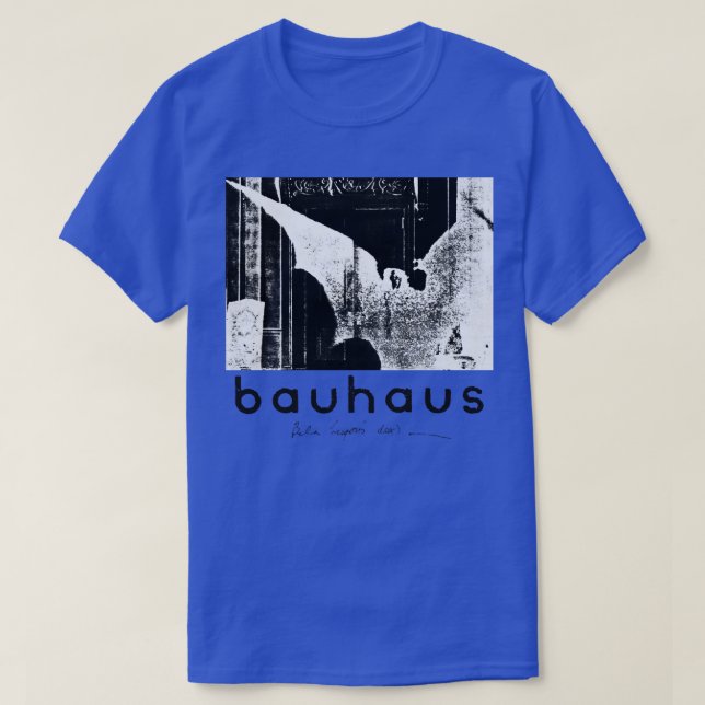 Camiseta Bauhaus vintage (Diseño del anverso)