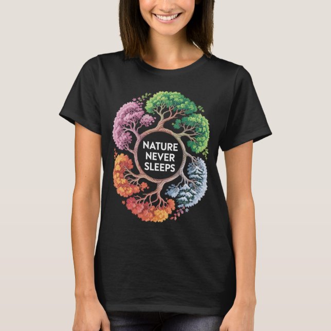 Camiseta Baum des Lebens T-Shirt (Anverso)