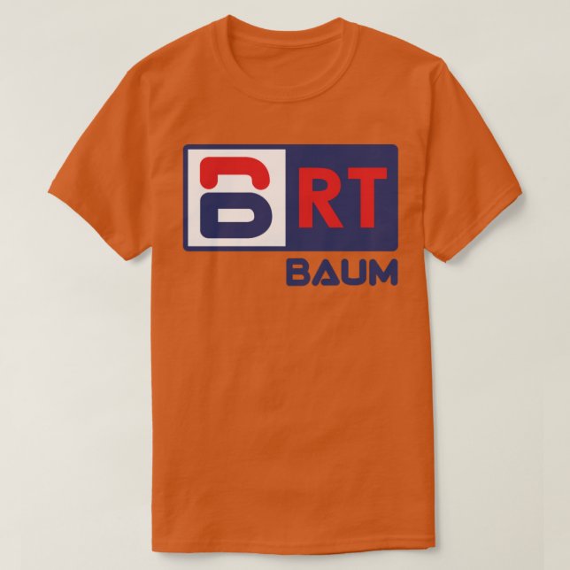 Camiseta BAUM Royal Tennenbaums  (Diseño del anverso)
