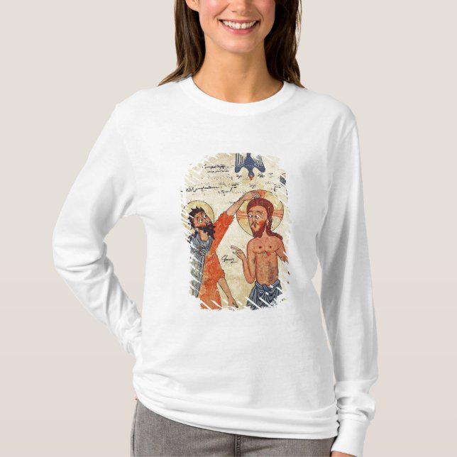 Camiseta Bautismo de Cristo, de un evangelio (Anverso)