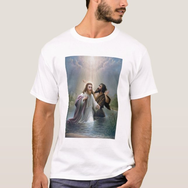 Camiseta Bautismo del Jesucristo de San Juan Bautista (Anverso)