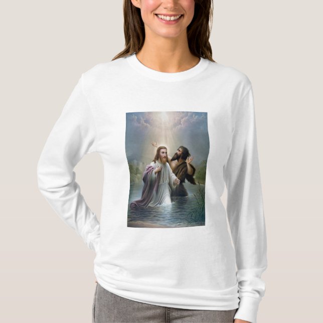 Camiseta Bautismo del Jesucristo de San Juan Bautista (Anverso)