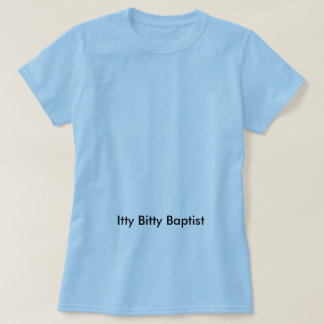 Camiseta Bautista deshilvanado de Itty