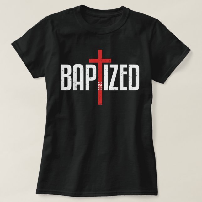 Camiseta Bautizado 2022 Grupo de Iglesia Cristiana del Baut (Diseño del anverso)