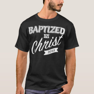 Camiseta Bautizado En Cristo 2019 Bautismo Cristiano