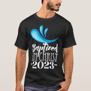 Camiseta Bautizado en Cristo 2023 RCIA Bautismo Católico de
