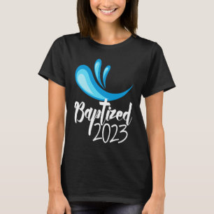 Camiseta Bautizado en Cristo 2023 RCIA Bautismo Católico de