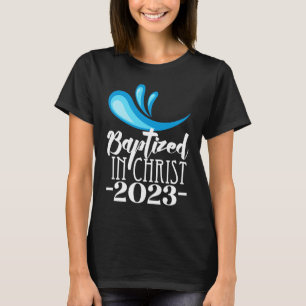 Camiseta Bautizado en Cristo 2023 RCIA Bautismo Católico de