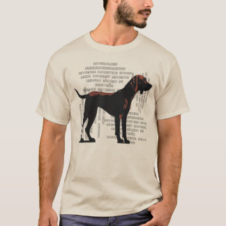 Camiseta  Bavarian Mountain Hound Silhouette T-Shirt