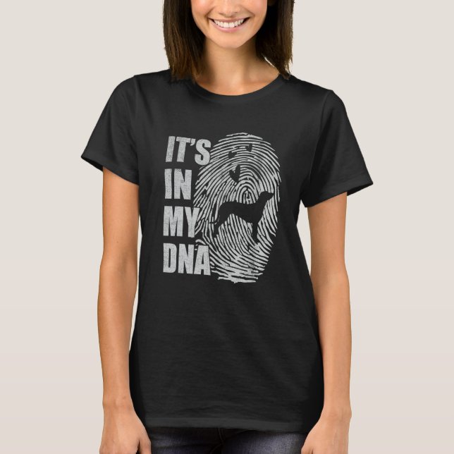 Camiseta Bavarian Mountain Scent Hound DNA Dog Mom Dad Dog  (Anverso)