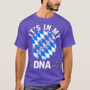 Camiseta Baviera Es en mi ADN Alemania Baviera Biología Shi
