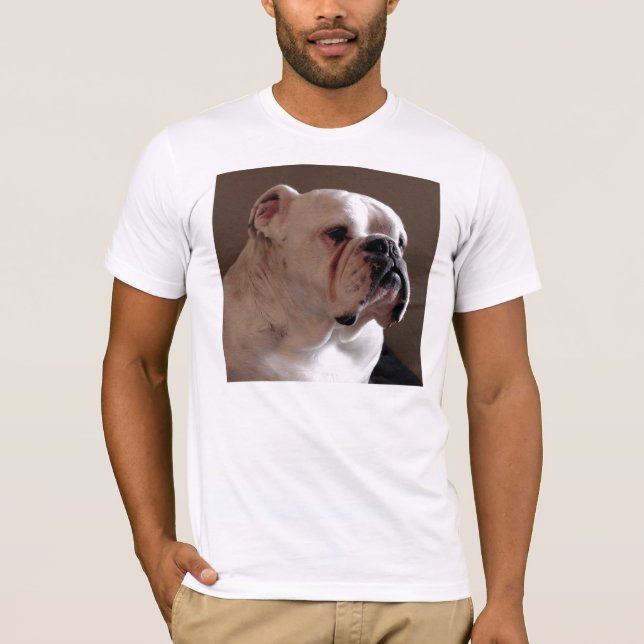 Camiseta Baxter el bulldog inglés (Anverso)