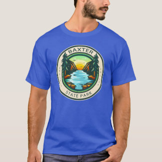 Camiseta Baxter State Park Maine Badge