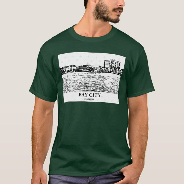 Camiseta Bay City Michigan (Anverso)