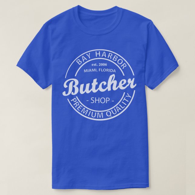 Camiseta Bay Harbour Butcher Shop white (Diseño del anverso)