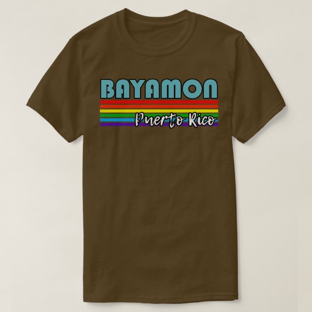 Camiseta Bayamon Puerto Rico Orgullo Bayamon LGBT regalo LG (Diseño del anverso)