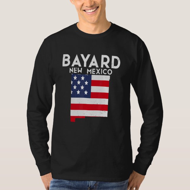 Camiseta BAYARD USA State America Travel New Mexican New Me (Anverso)