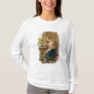 Camiseta Bayas de la peladura del chica, 1880