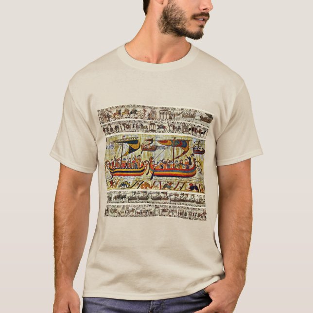CAMISETA BAYEUX TAPESTRY 1066 VIKING BIPS (Anverso)