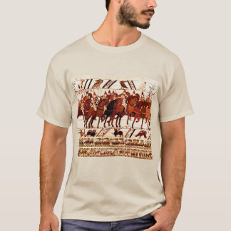 CAMISETA BAYEUX TAPESTRY NORMAN ARMY, KNIGHTS HORSEBACK