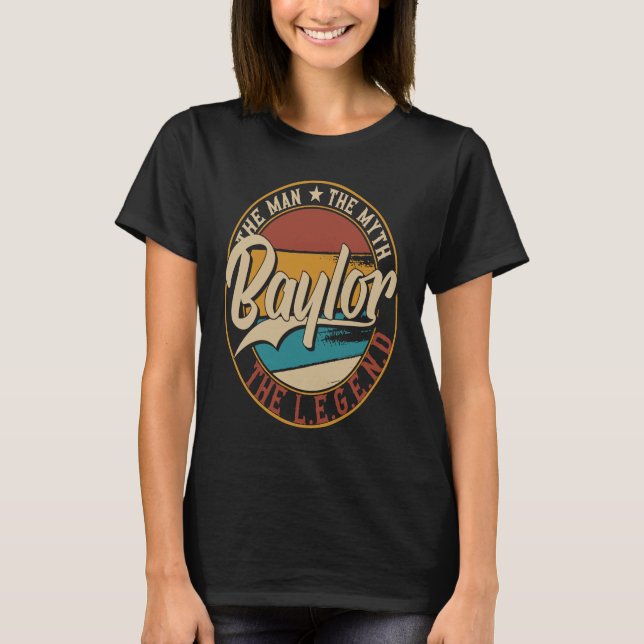 Camiseta Baylor The man the myth the legend (Anverso)