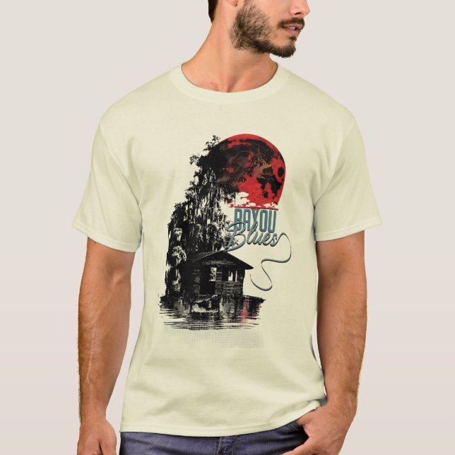 Camiseta Bayou Blues (Anverso)