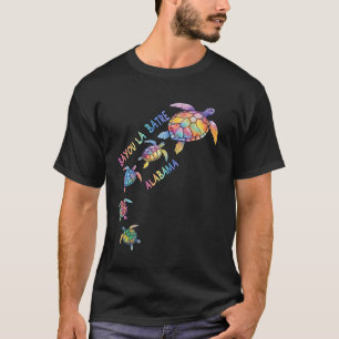 Camiseta Bayou La Batre Alabama Sea Turve Lover Beach Vaca