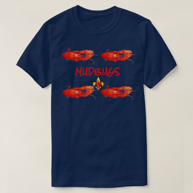 Camiseta Bayou Mudbugs TShirt (Diseño del anverso)