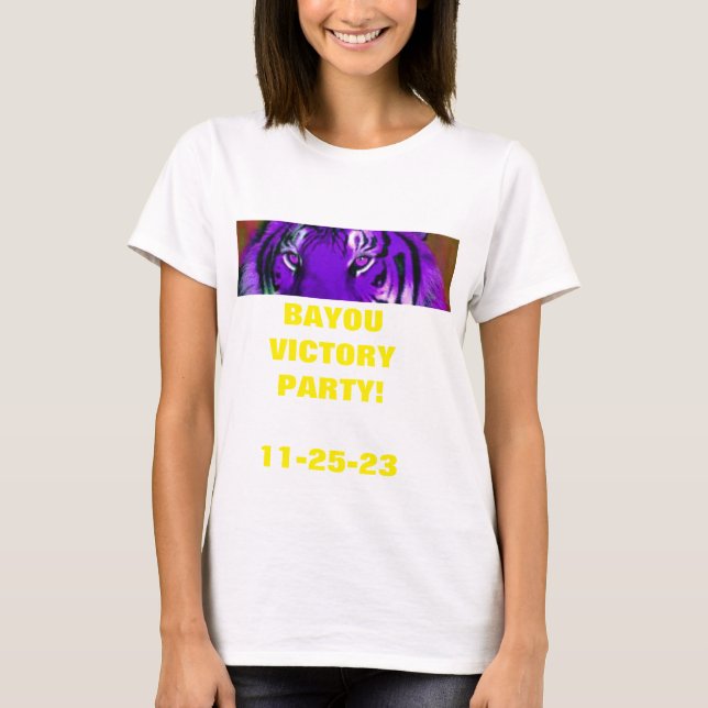 Camiseta BAYOU VICTORY PARTY (Anverso)