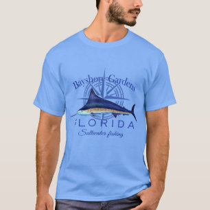 Camiseta Bayshore Gardens Florida Sailfish Billfish Saltwat