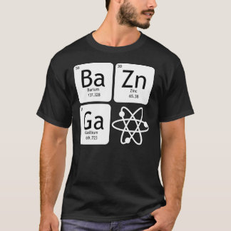 Camiseta BaZinGa and Atom Classic T-Shirt