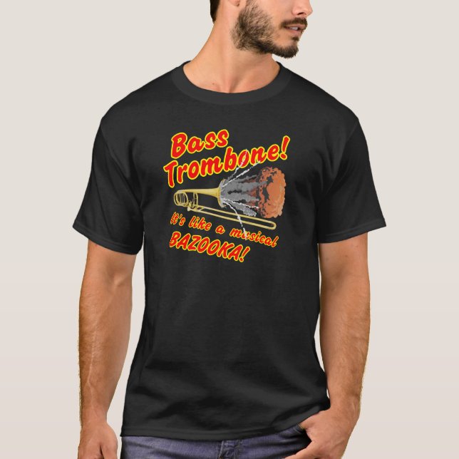 Camiseta Bazuca bajo del Musical del Trombone (Anverso)
