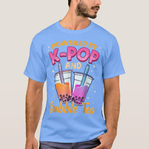 Camiseta Bbble Tea Boba K-POP Music Aover Coreano Leche Ani