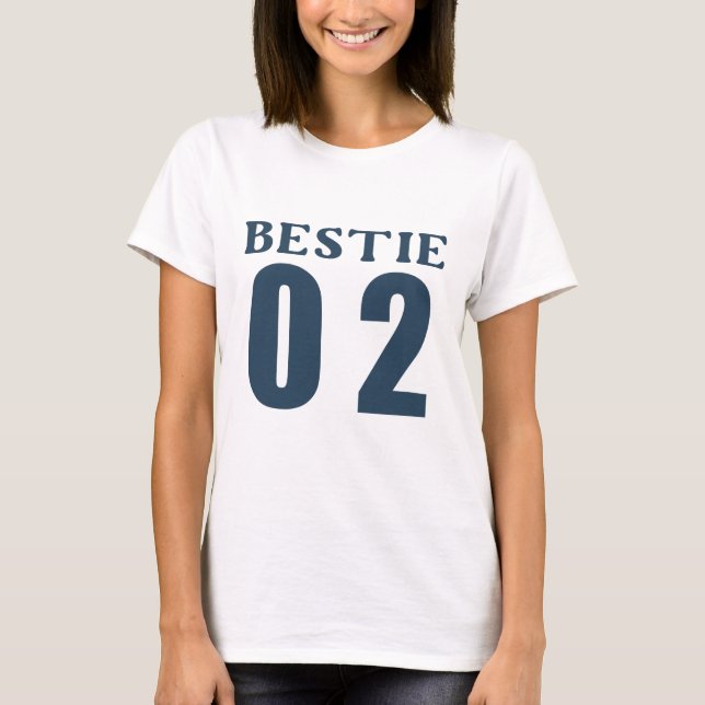 Camiseta BBF Bestie 01 - Mejor Amigo (Anverso)