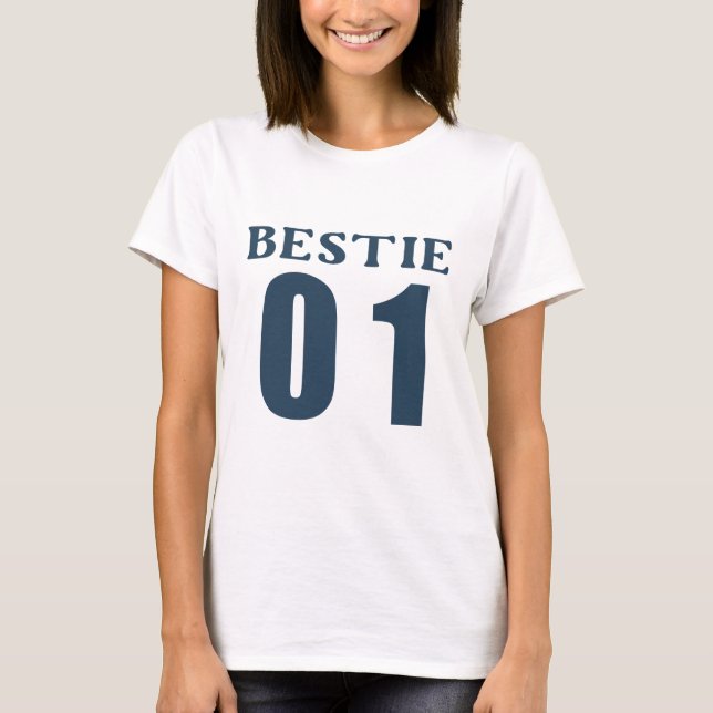 Camiseta BBF Bestie 01 - Mejor Amigo (Anverso)