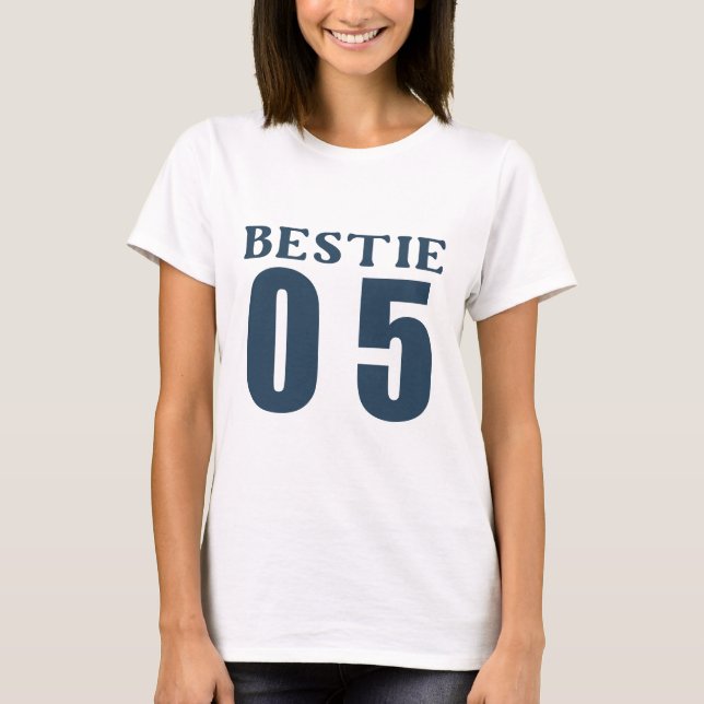 Camiseta BBF Bestie 01 - Mejor Amigo (Anverso)