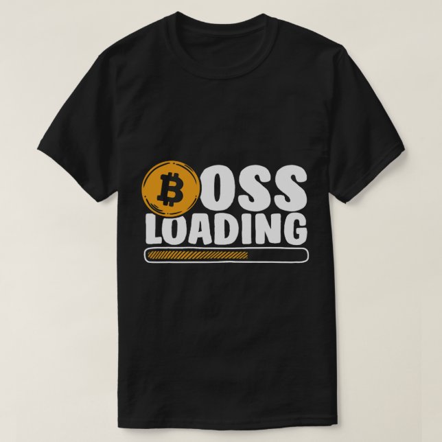 Camiseta Bbit de criptodivisa de cifrado de cadenas de bloq (Diseño del anverso)