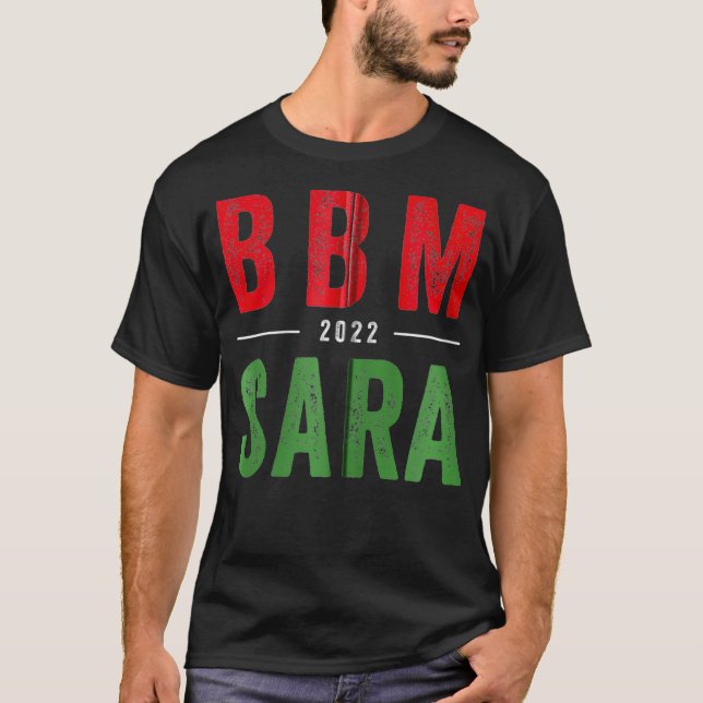 Camiseta BBM 2022 BongBong Marcus Sara Presidenta filipina (Anverso)