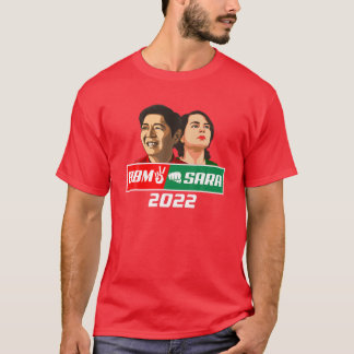 Camiseta BBM Sara 2022 Presidente Inday de Duterte, Red Bon
