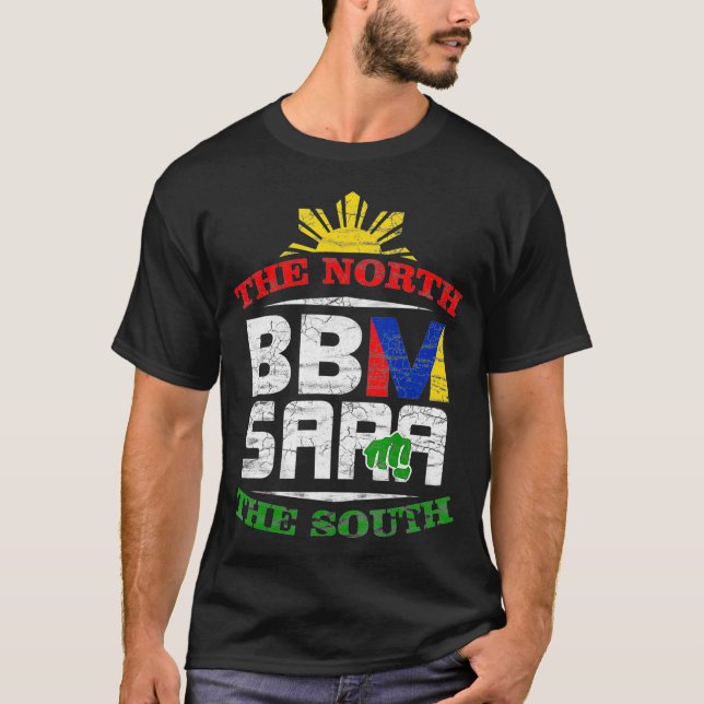 Camiseta BBM SARA 2022 VP President Bong Marcos Red Duterte (Anverso)