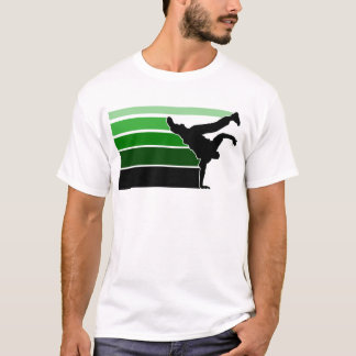 Camiseta BBOY gradiente gradiente negro