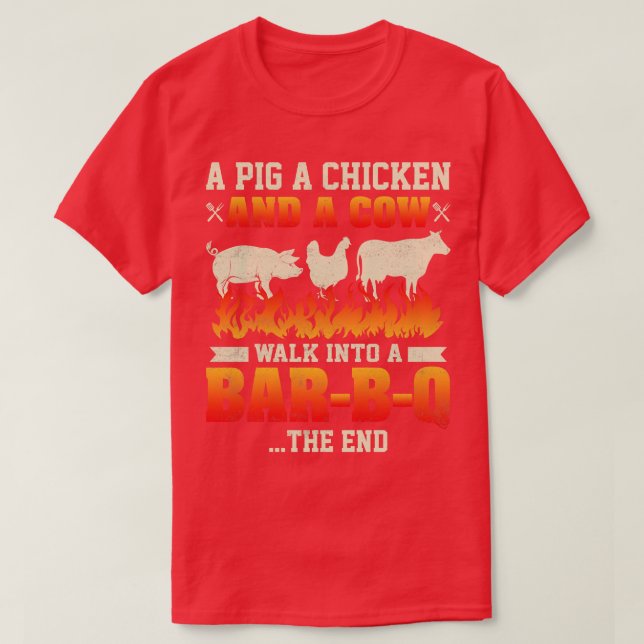Camiseta Bbq A Short Story (Diseño del anverso)