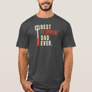 Camiseta Bbq Barbecue Gracioso Mejor Padre Flippin Nunca