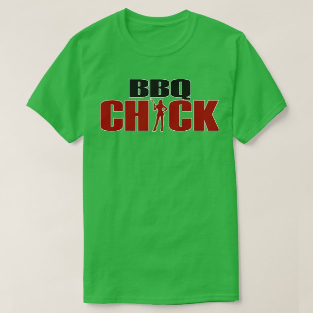Camiseta Bbq chick (Diseño del anverso)